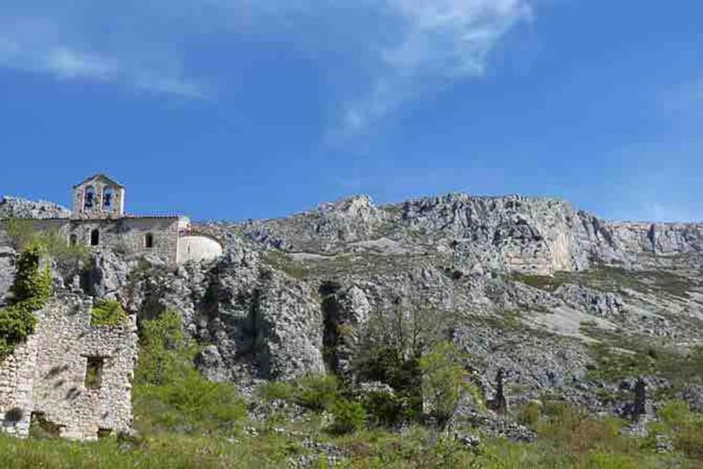 Greolieres: Superbe Studio Avec Vue Montagne Esterno foto